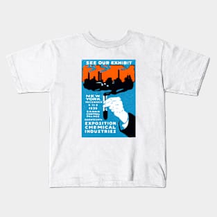 1939 New York City Chemical Expo Kids T-Shirt